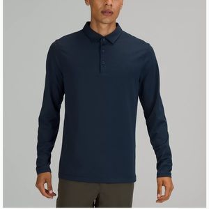 lululemon athletica Navy Long Sleeve Polo